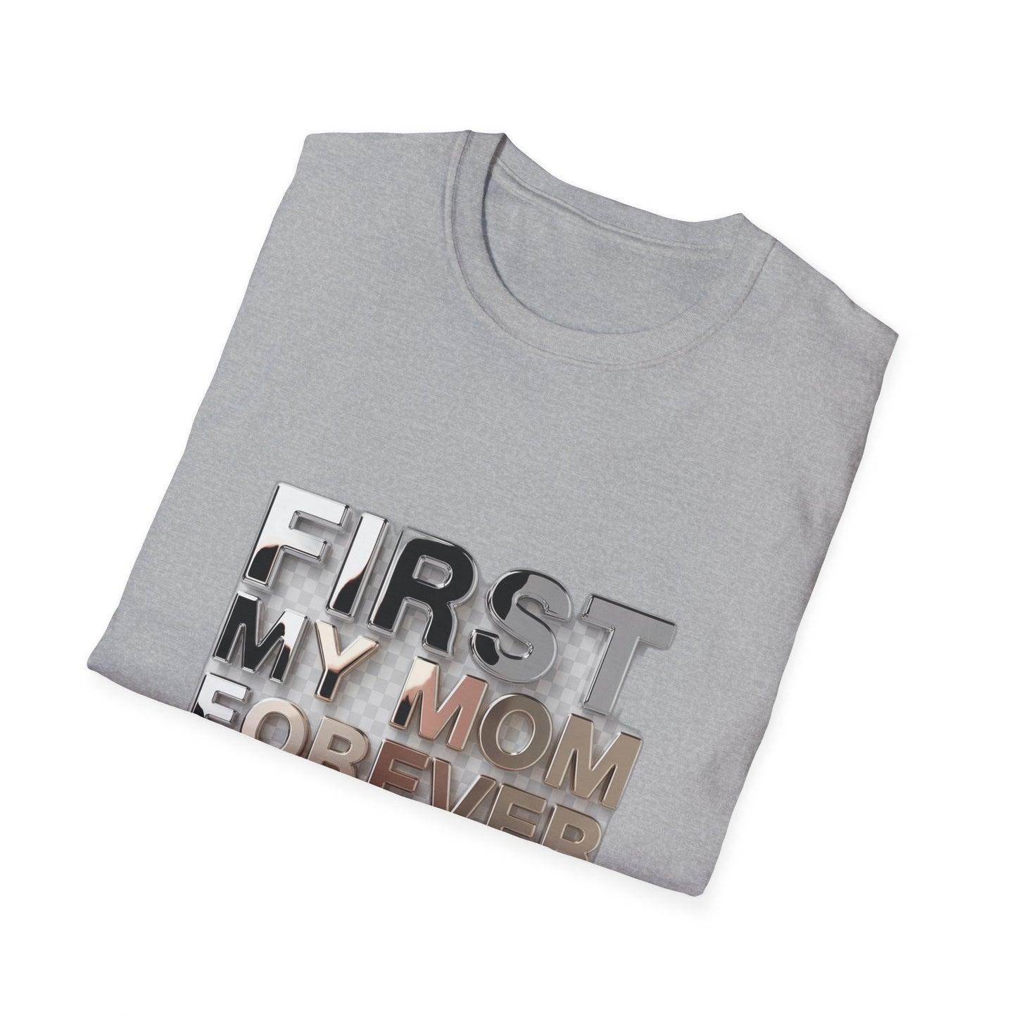 First My Mom Forever My Person — Mother's Day Gift Mug Poster Tshirt | Minimalist Quote