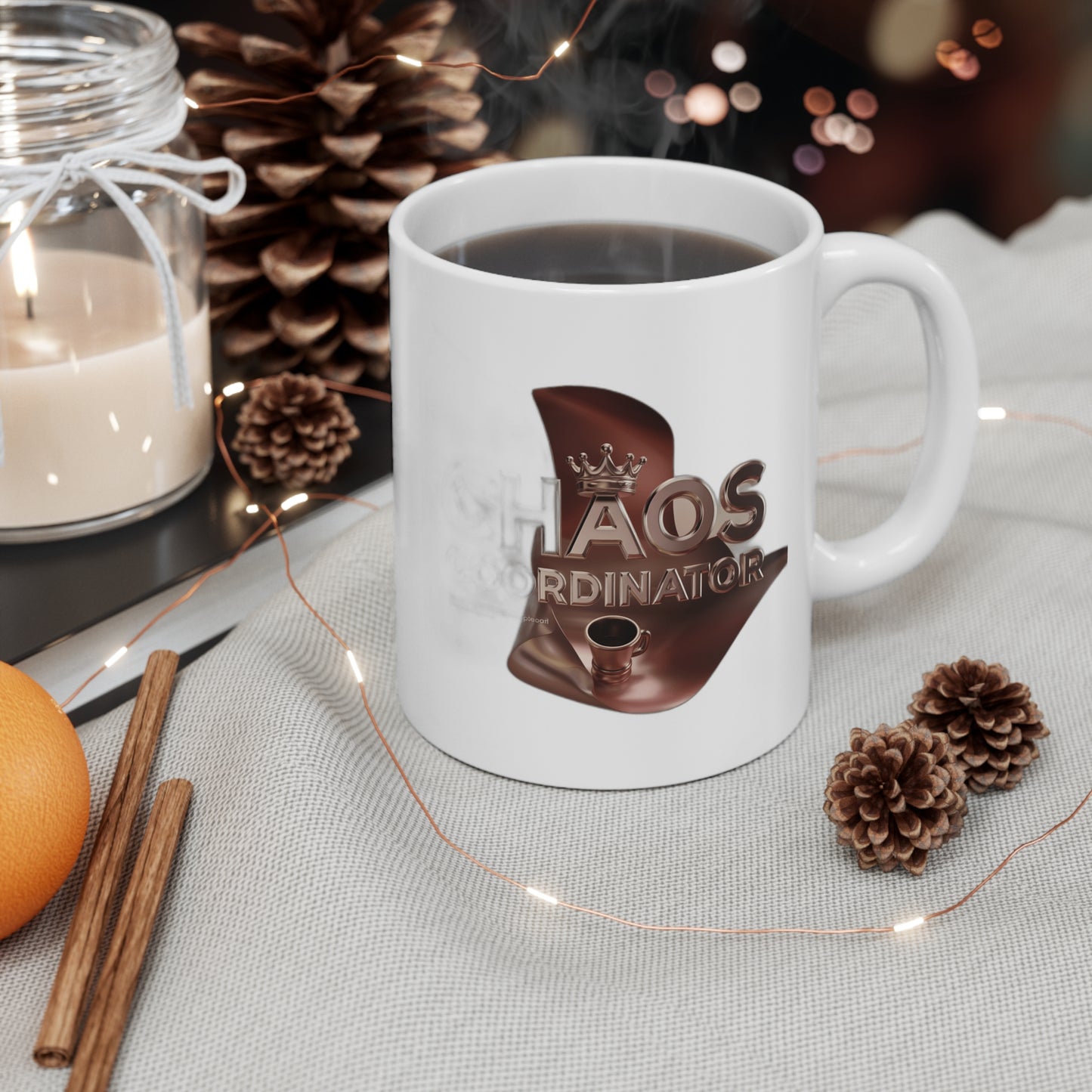 Chaos Coordinator Coffee Drinker Mom Gift — Funny Mother's Day , Mug & Tote Coffee Mug