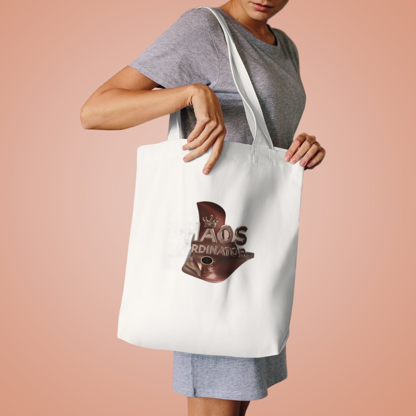Chaos Coordinator Coffee Drinker Mom Gift — Funny Mother's Day , Mug & Tote Tote Bag
