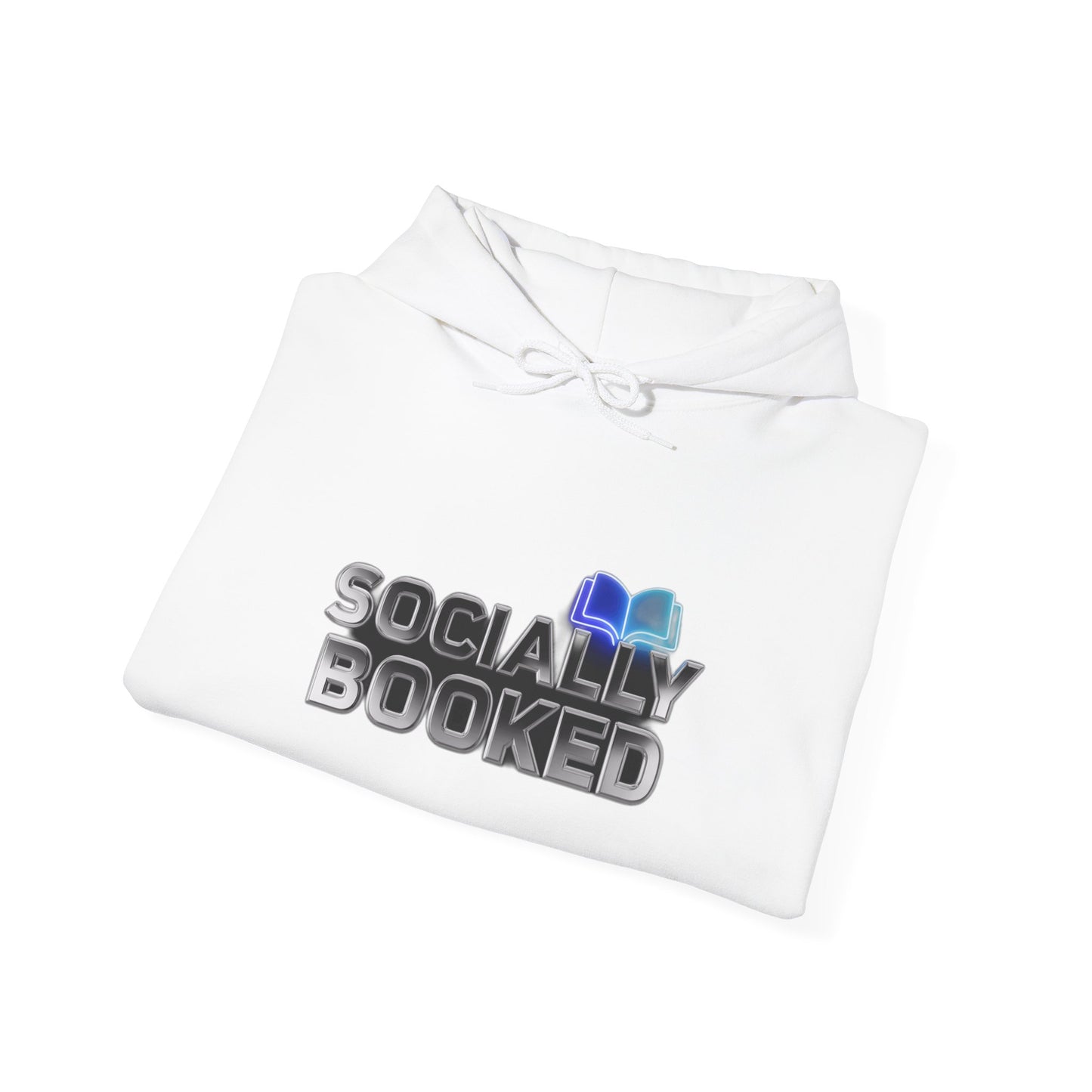 Socially Booked Cannot Attend — Funny Book Lover Gift , Mug & Tote for Readers Hoodie