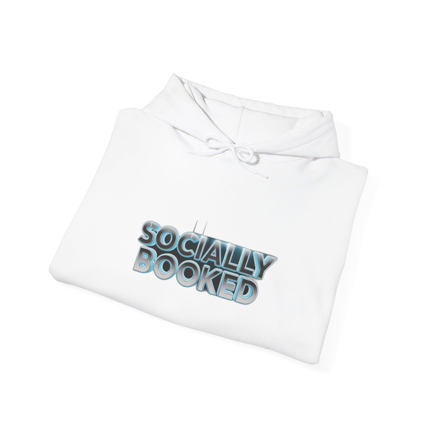 Socially Booked — Funny Book Lover Gift | Bookish Life , Hoodie, Mug & Tote Hoodie