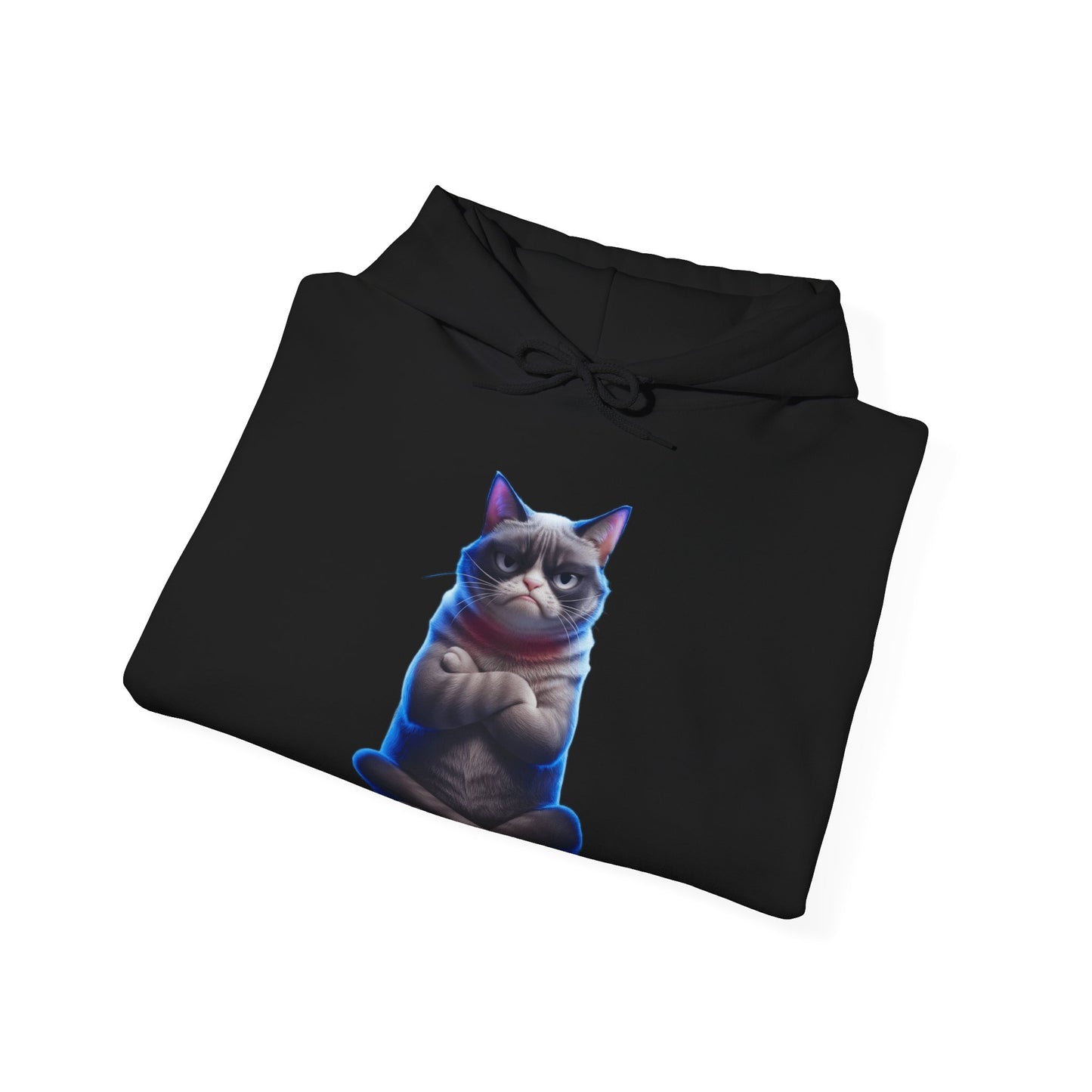 My Cat Judged Me First — Funny Grumpy Cat | Sarcastic Cat Mom Gift Hoodie