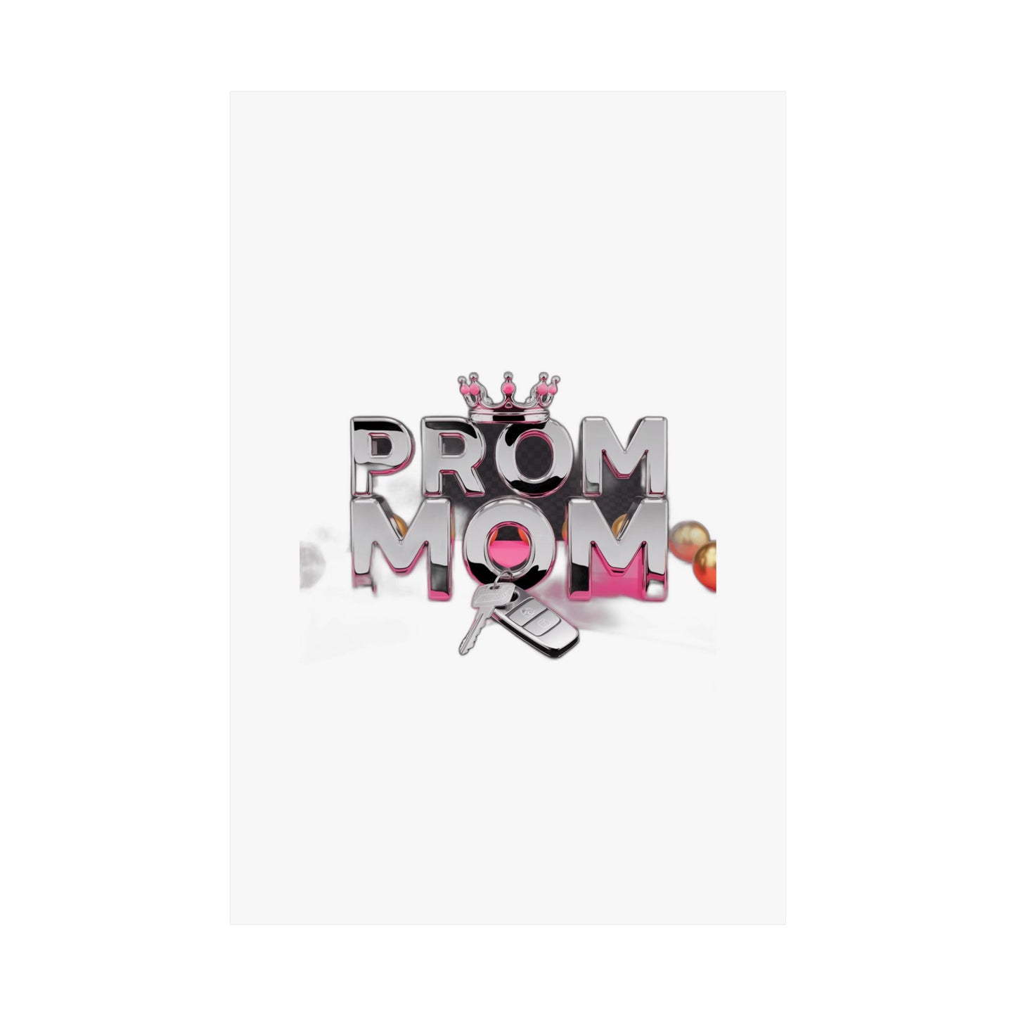 Prom Mom Unpaid Limo Service  – Funny Prom 2026 Gift for Mom Art Print Poster