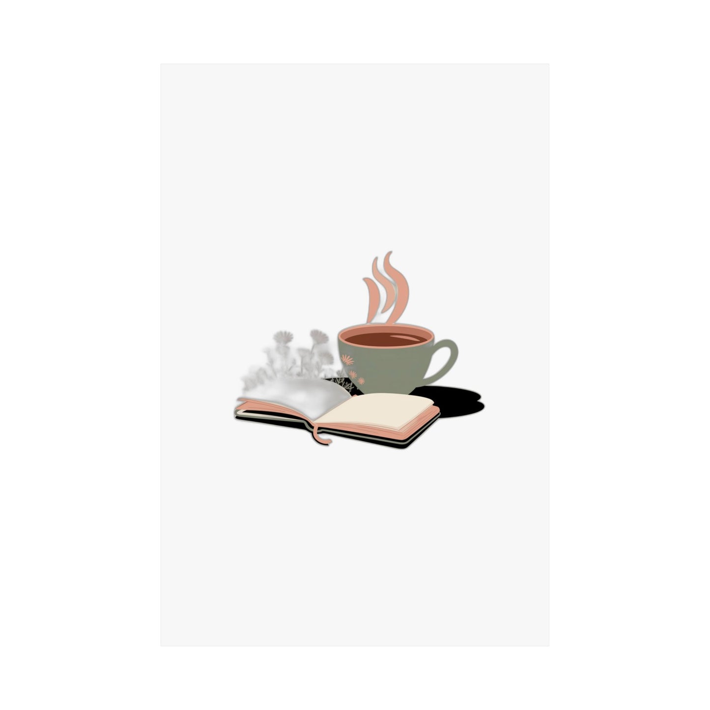 Soft Life No Notifications — Slow Living Aesthetic Gift for Her | Minimalist Lifestyle , Tote & Poster Art Print Poster