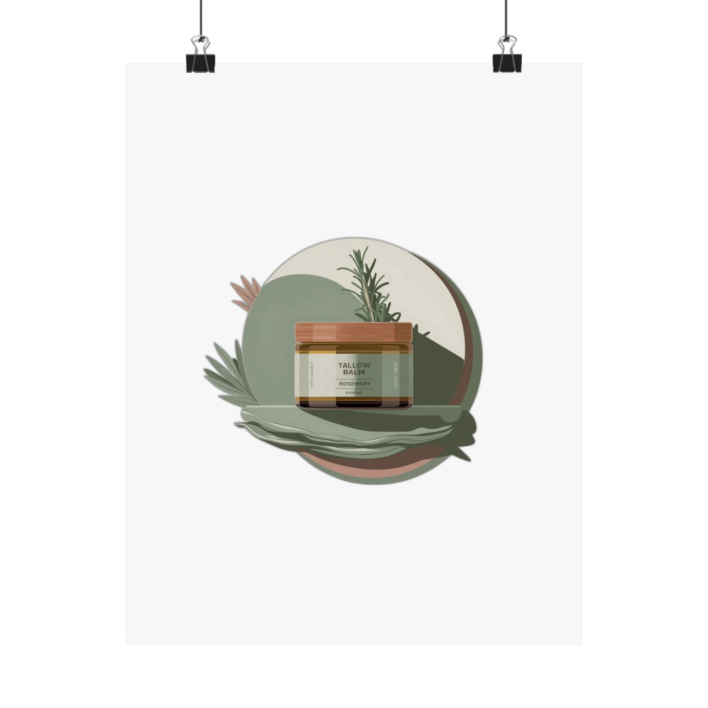 My Hair Ate. And It Was Grass-Fed. — Funny Tallow Hair Clean Beauty Gift for Mom Art Print Poster