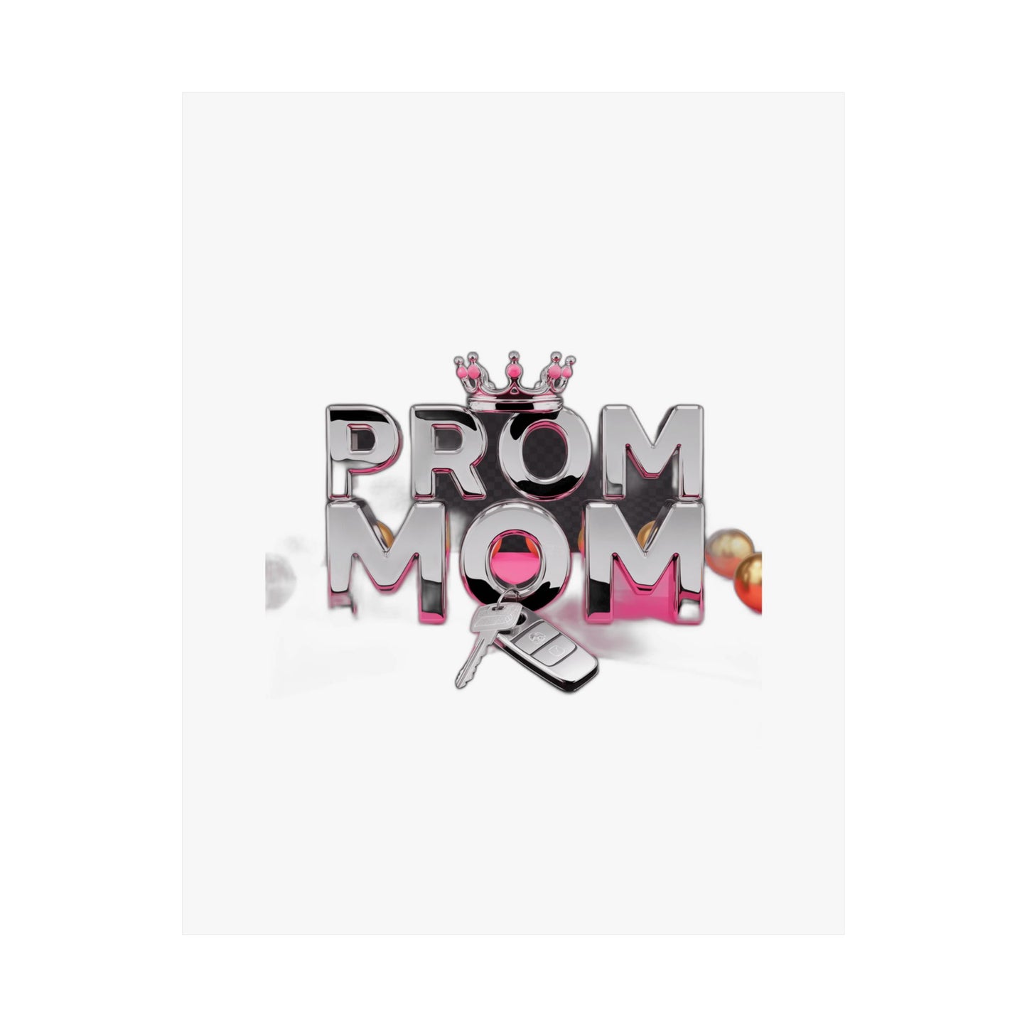 Prom Mom Unpaid Limo Service  – Funny Prom 2026 Gift for Mom Art Print Poster