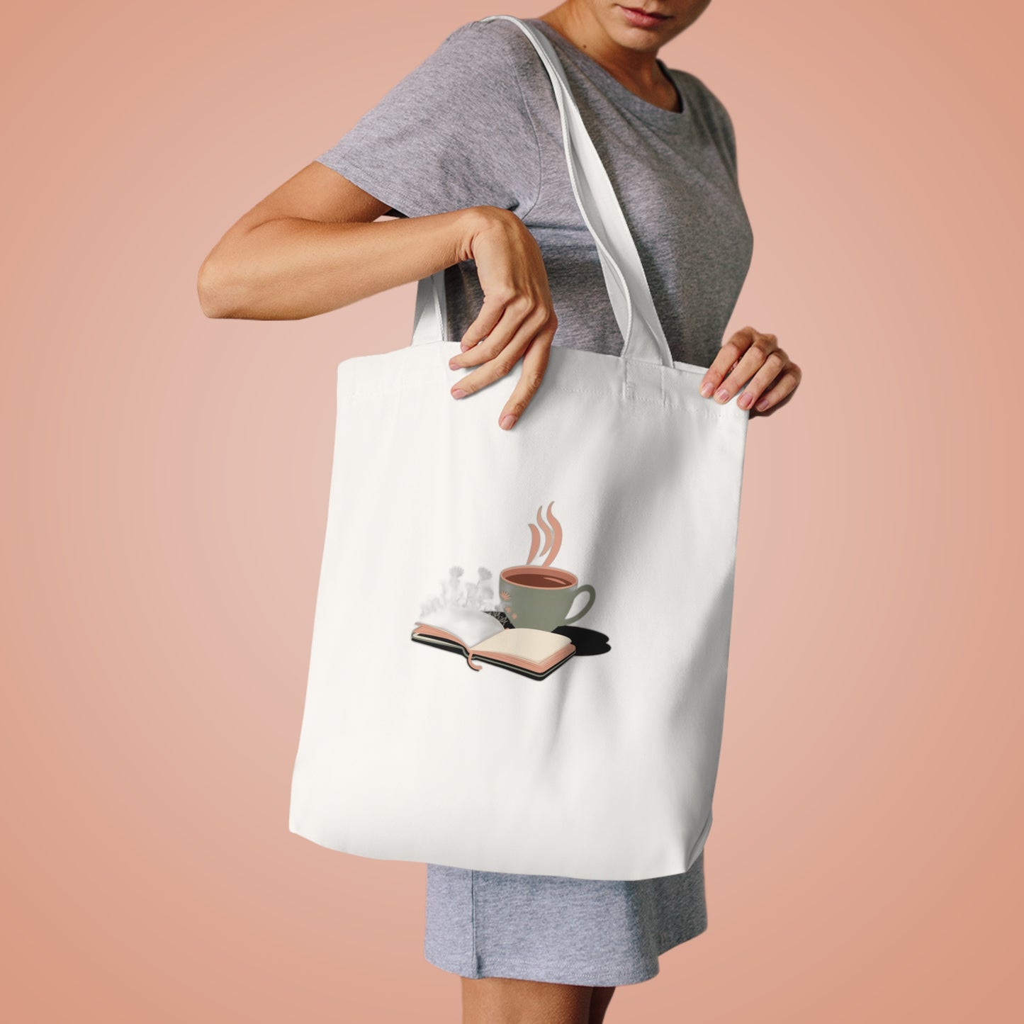 Soft Life No Notifications — Slow Living Aesthetic Gift for Her | Minimalist Lifestyle , Tote & Poster Tote Bag