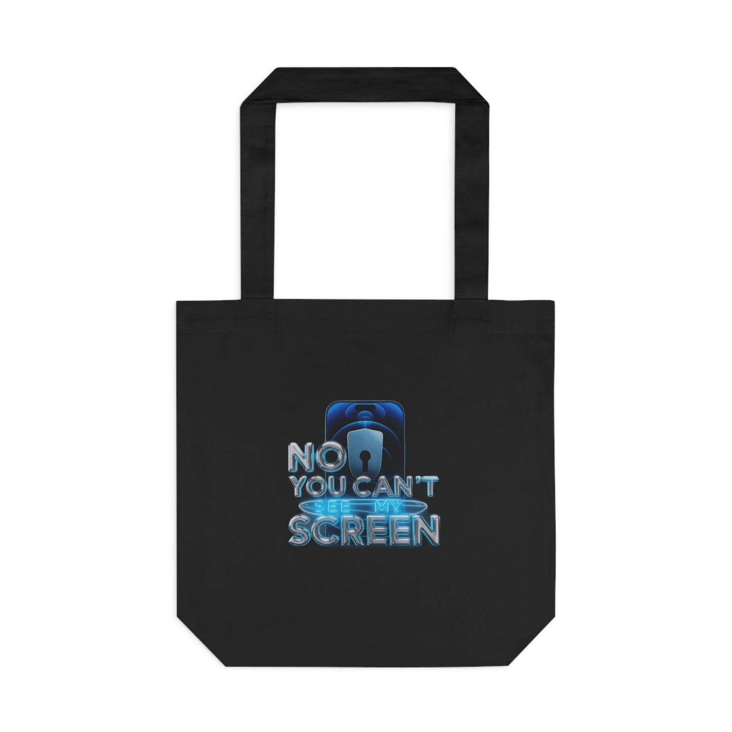No You Can't See My Screen – Funny Privacy Humor Gift , Mug & More | Introvert Sarcasm Tee Tote Bag