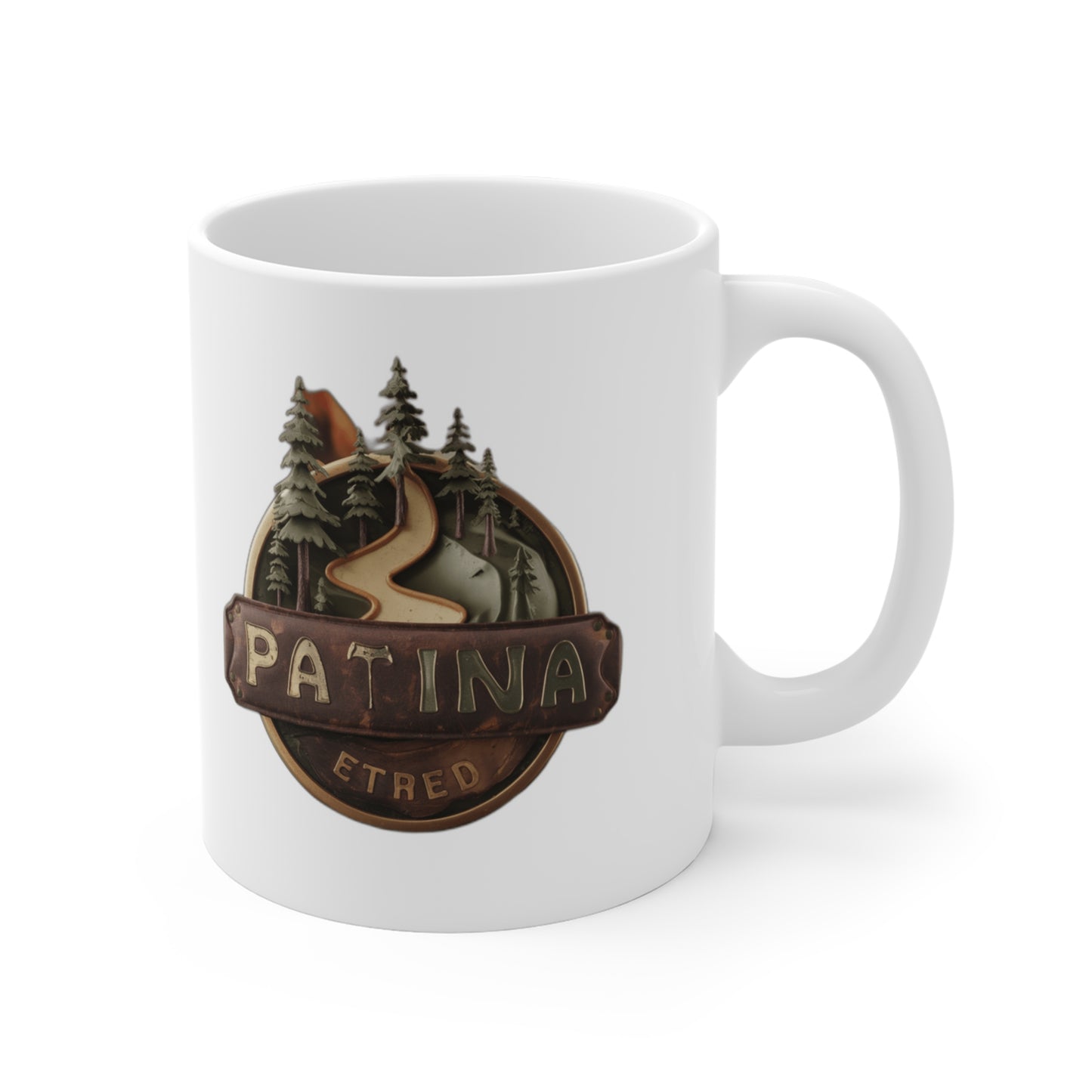 My Therapy Has Roots — Forest Walk Gift for Hiking Mom | Nature Lover Coffee Mug
