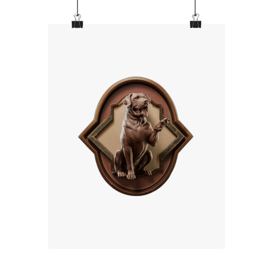 My Dog Does Tricks I Just Watch — Funny Dog Mom Gift for Mother's Day Art Print Poster