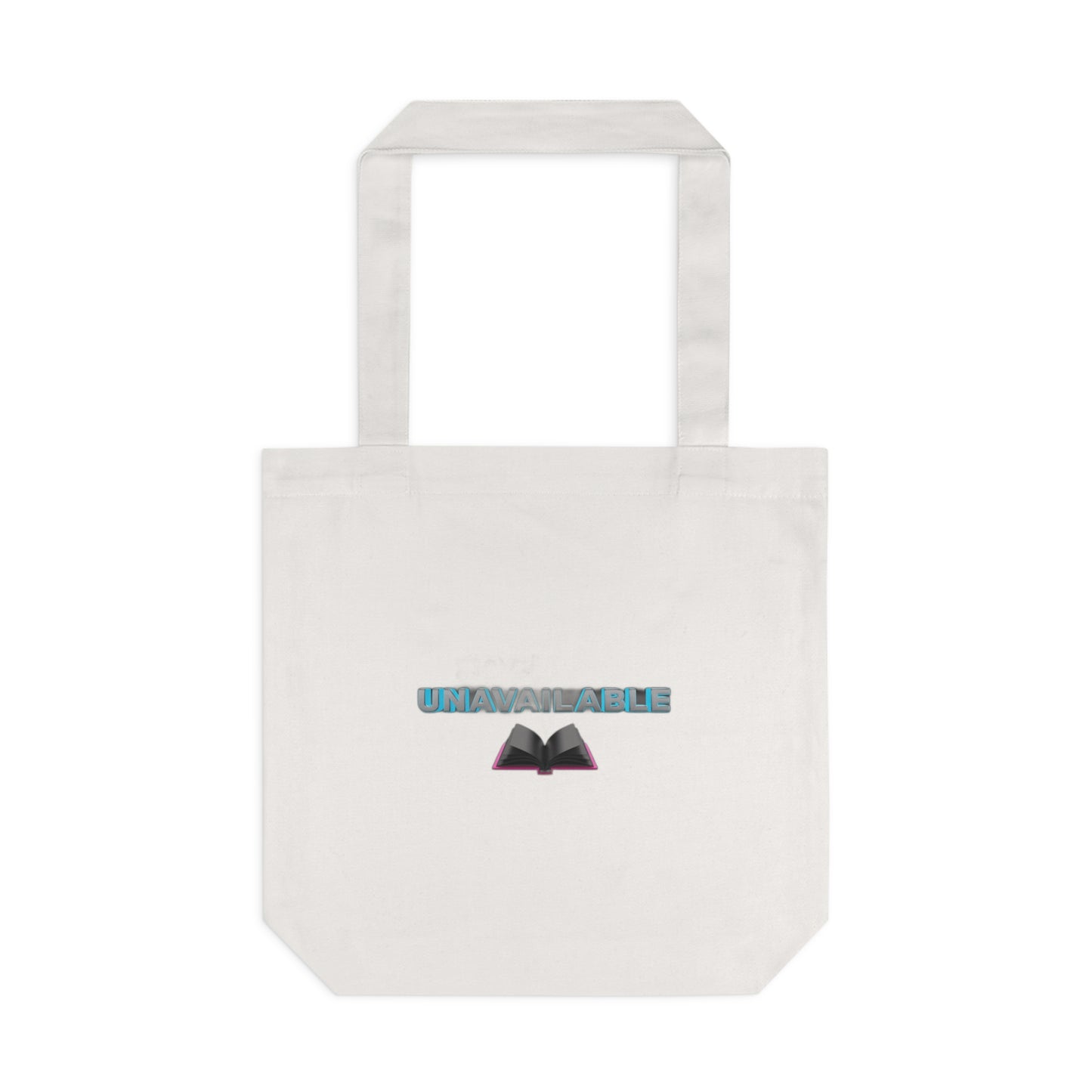 Socially Unavailable Currently Reading  — Funny Book Lover Gift Tee Tote Bag