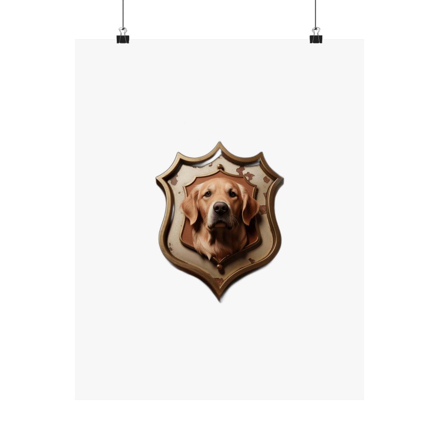 Golden Retriever Mom  — Best Job Ever | Mother's Day Gift for Dog Moms Art Print Poster