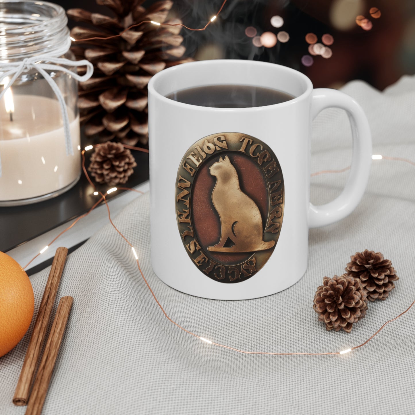 My Cats Are My Kids — Cat Mom Gift for Mother's Day | Retro Vintage Coffee Mug