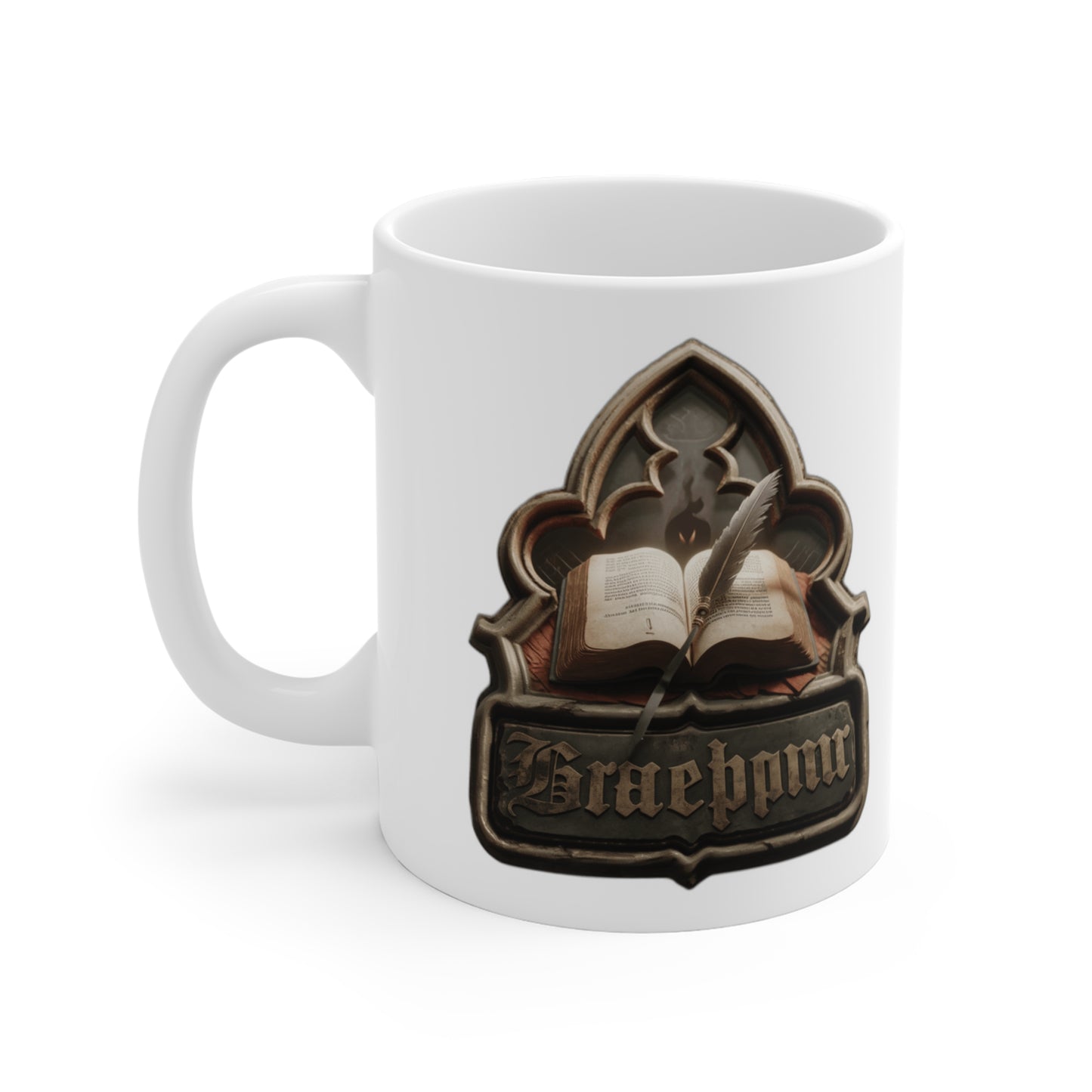 Morally Grey & Classically Trained | Dark Academia Aesthetic , Hoodie, Mug & Tote Coffee Mug