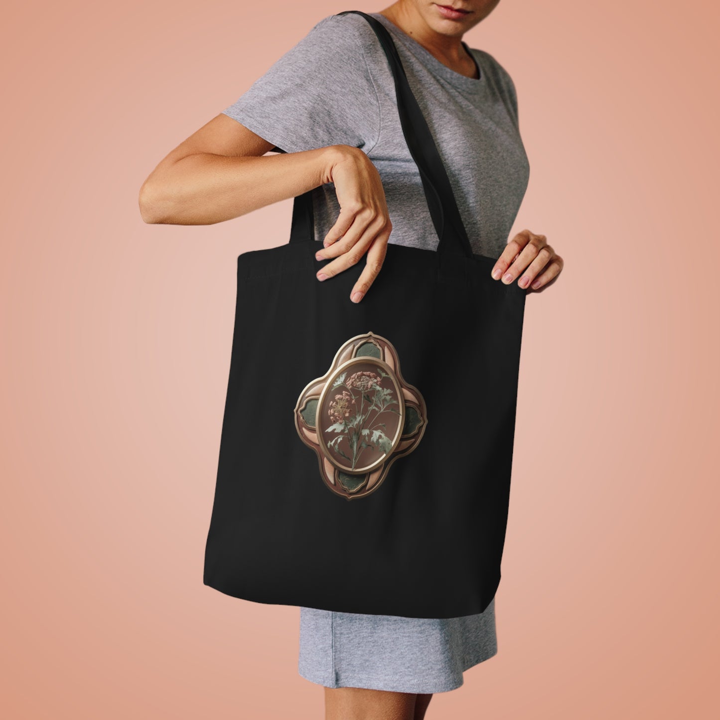 She Raised Wildflowers — Mother's Day Gift Tote Mug  | Spring Floral Botanical Tote Bag