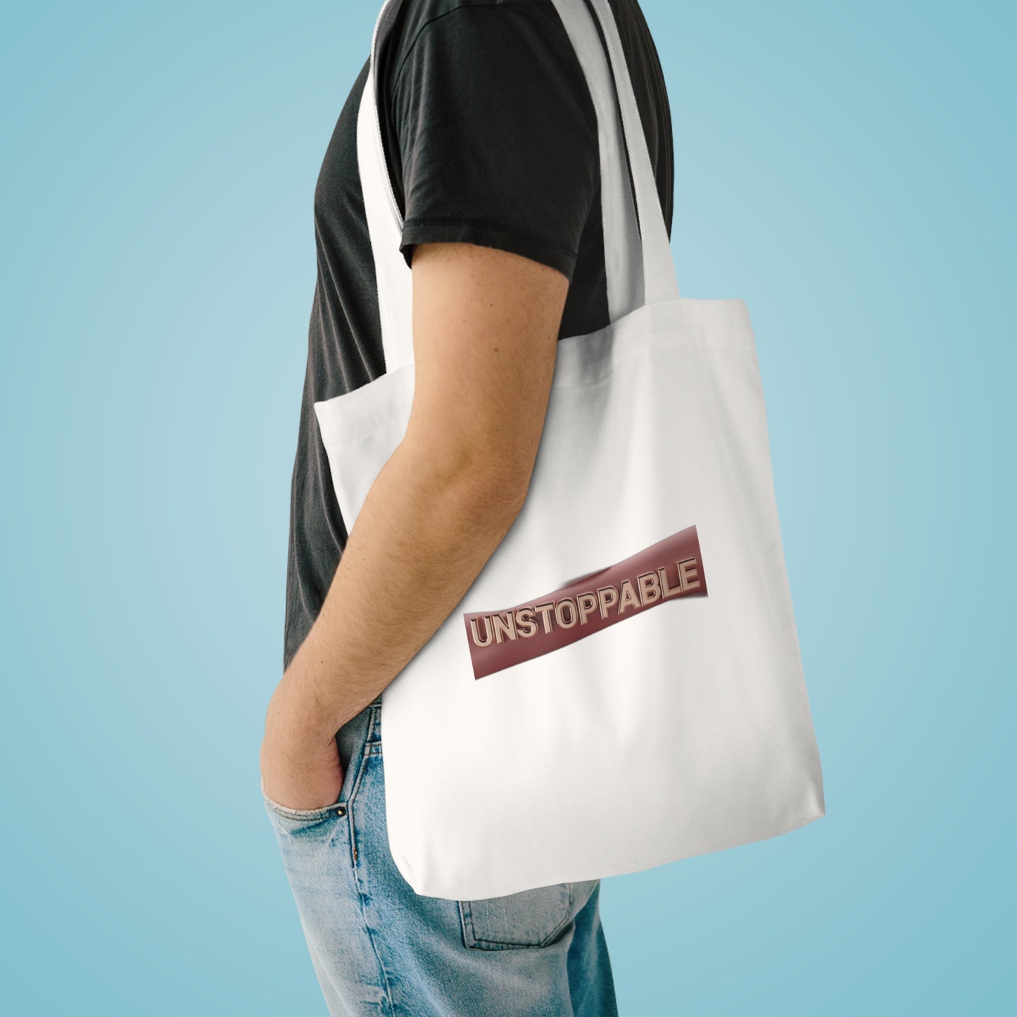 Tired Grateful Unstoppable — Mom Life Motivational Gift | Mother's Day , Mug & Poster Tote Bag