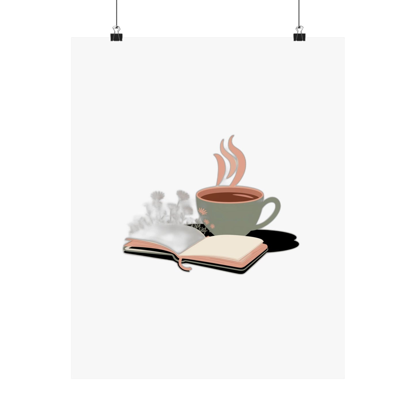 Soft Life No Notifications — Slow Living Aesthetic Gift for Her | Minimalist Lifestyle , Tote & Poster Art Print Poster