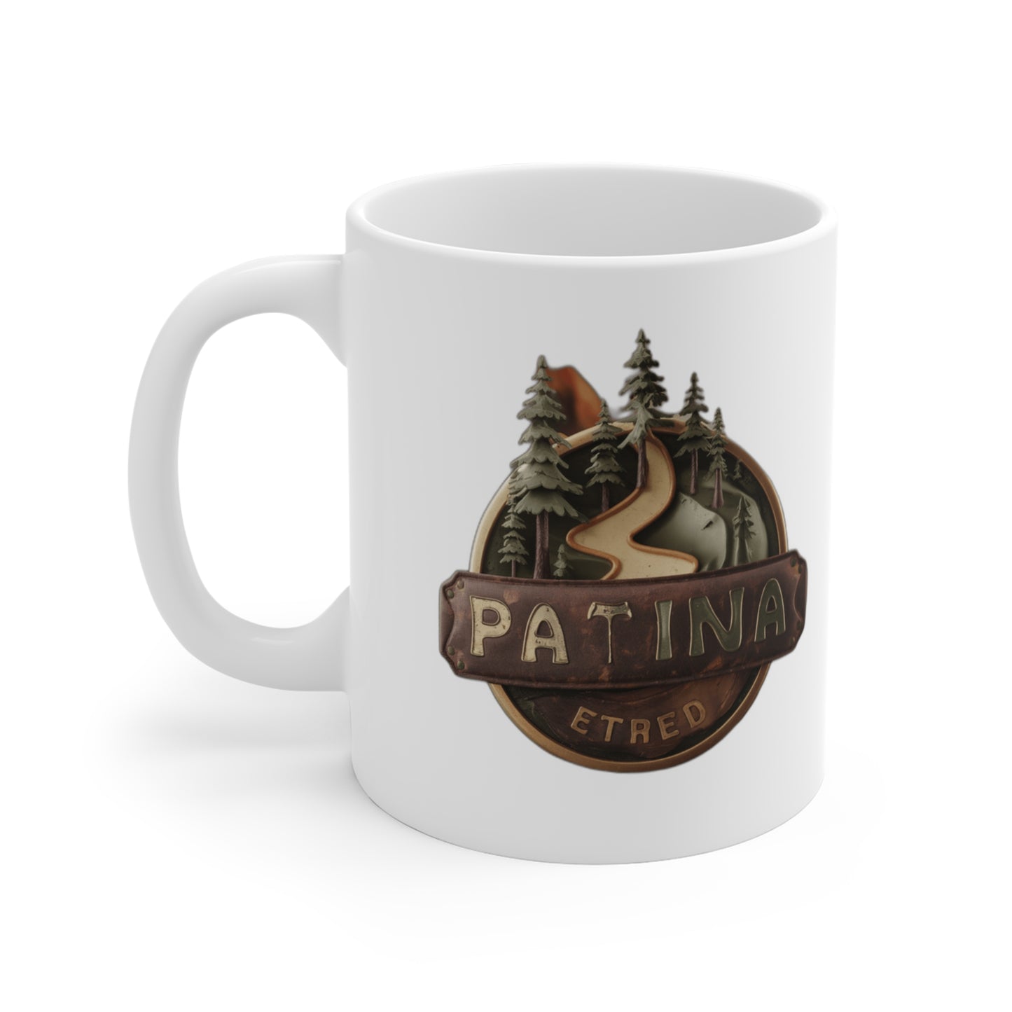 My Therapy Has Roots — Forest Walk Gift for Hiking Mom | Nature Lover Coffee Mug