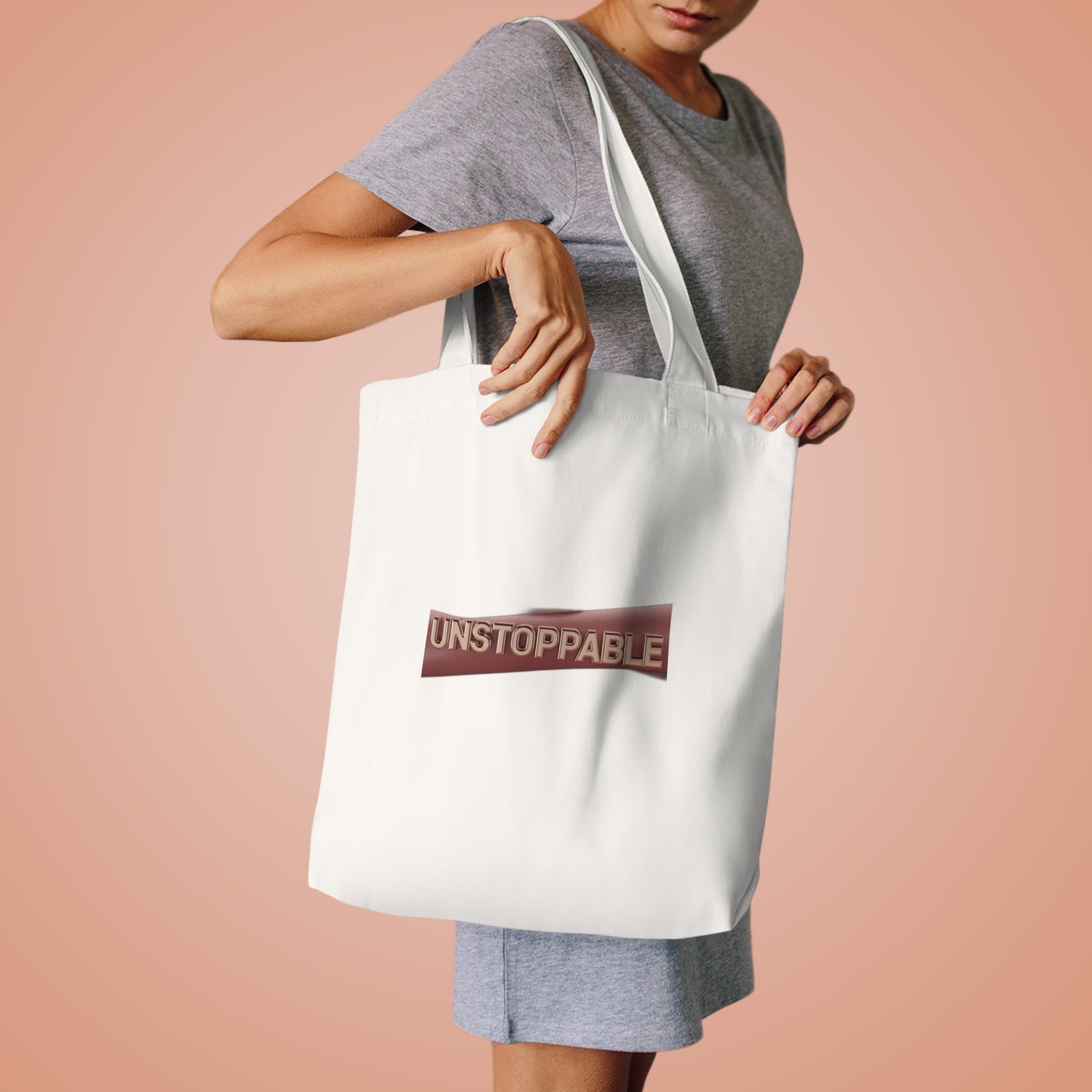 Tired Grateful Unstoppable — Mom Life Motivational Gift | Mother's Day , Mug & Poster Tote Bag