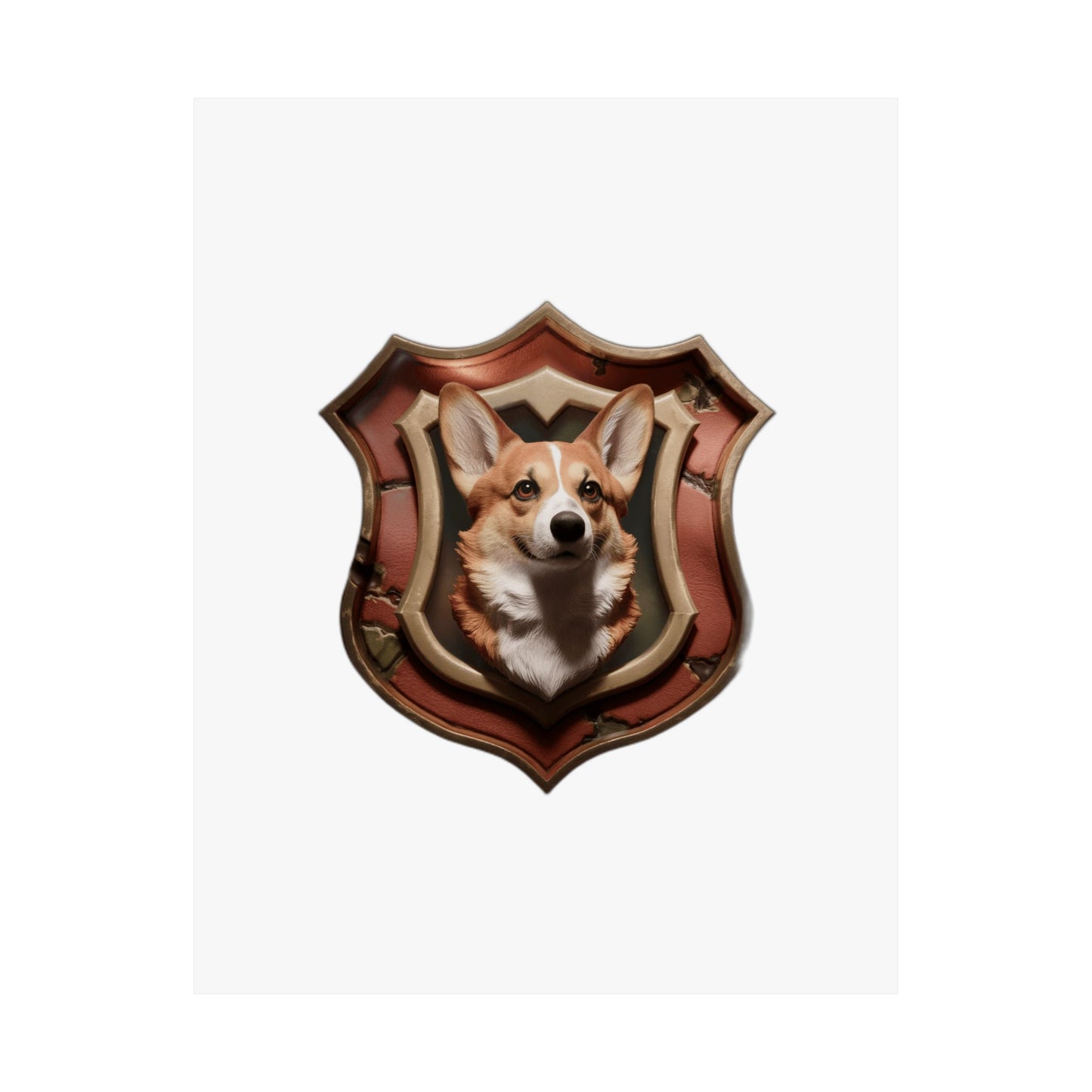 My Corgi Runs This House — Funny Corgi Dog Mom Gift , Hoodie & Mug | Corgi Owner Pride Art Print Poster