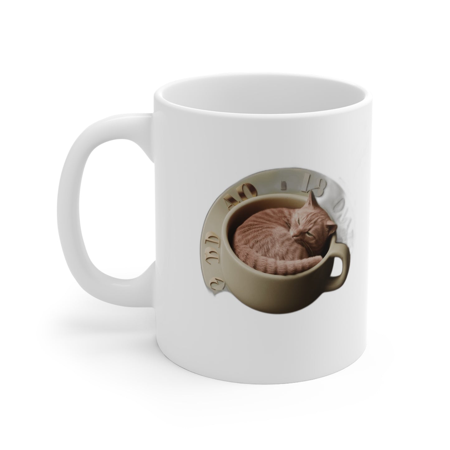 Cat Hair Is My Glitter — Cozy Cat Mom Gift for Mother's Day | Funny Cat Mom , Mug & More Coffee Mug