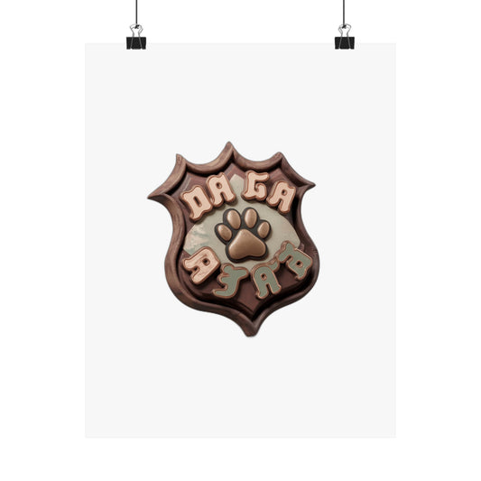 My Kids Have Paws — Dog Mom Mother's Day Gift , Mug & Tote | Funny Dog Mom Tee Art Print Poster