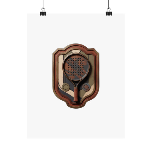Padel Is My Cardio  — Funny Padel Player Gift, Padel Mom Tshirt, Padel Lover Gift Idea Art Print Poster
