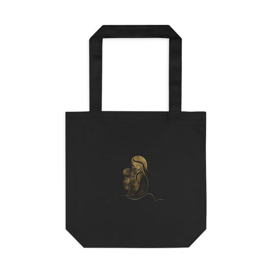 I Am Everything She Poured Into Me — Minimalist Mother's Day Gift | Mug Poster Tote Tote Bag