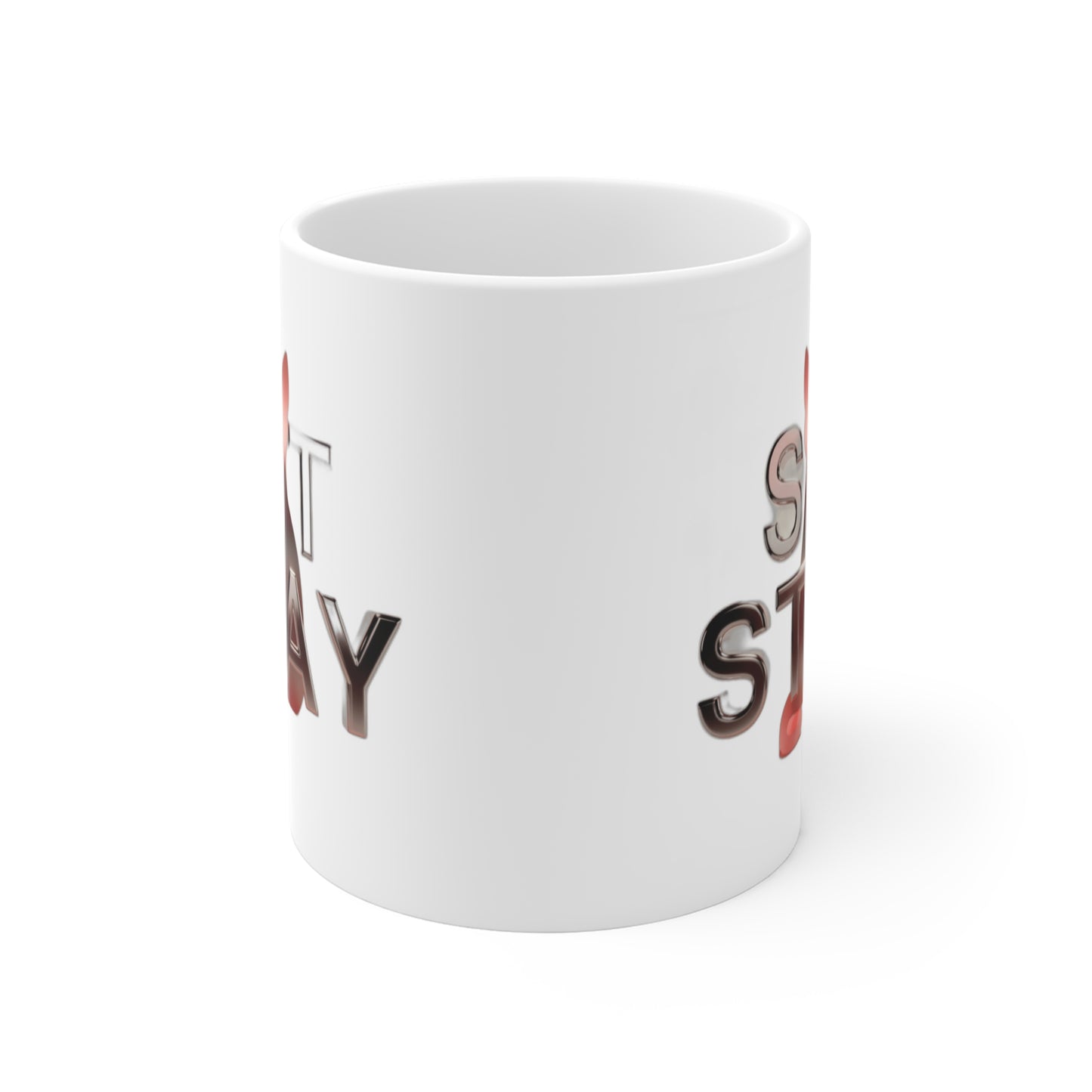 Sit. Stay. Do Whatever You Want. — Funny Cat Mom Gift | Sarcastic Cat Lover Coffee Mug