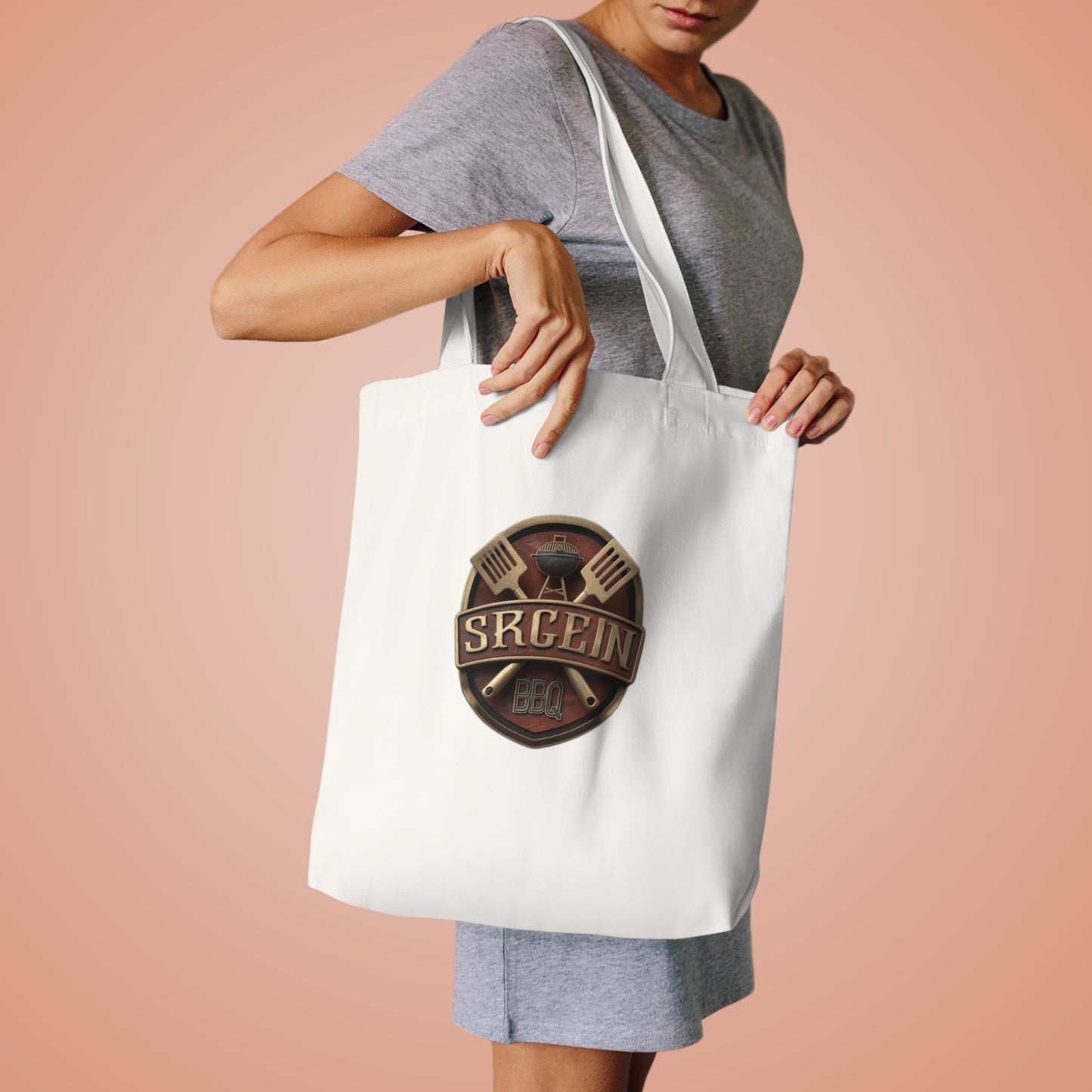Grill Sergeant Memorial Day Duty  — Funny BBQ Patriotic Tee for Men & Women Tote Bag
