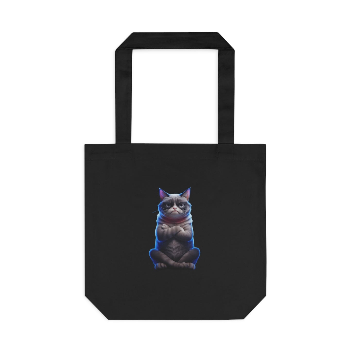 My Cat Judged Me First — Funny Grumpy Cat  | Sarcastic Cat Mom Gift Tote Bag
