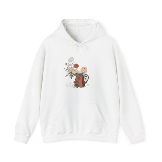 Feral Homebody Era — Cottagecore Aesthetic Gift | Wildflower Botanical Design Hoodie