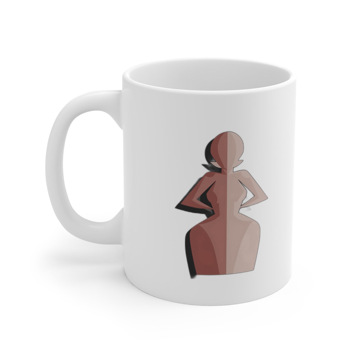 Soft Heart Steel Spine — Minimalist Motivational Gift for Mom | Empowering Women's Apparel & Decor Coffee Mug