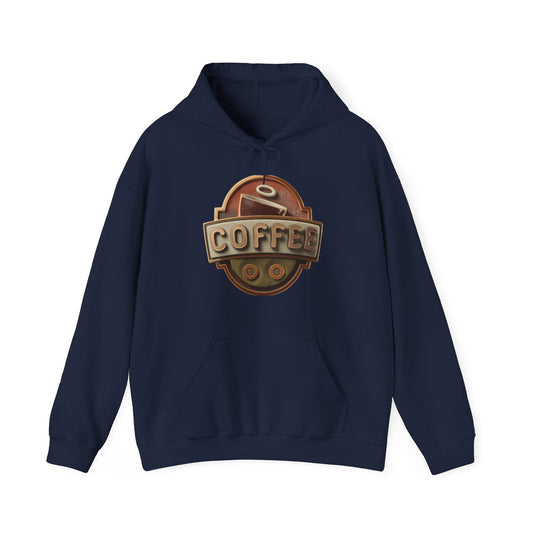 Espresso Yourself — Funny Coffee Lover Gift Mug | Cozy Coffee Retro Design Hoodie