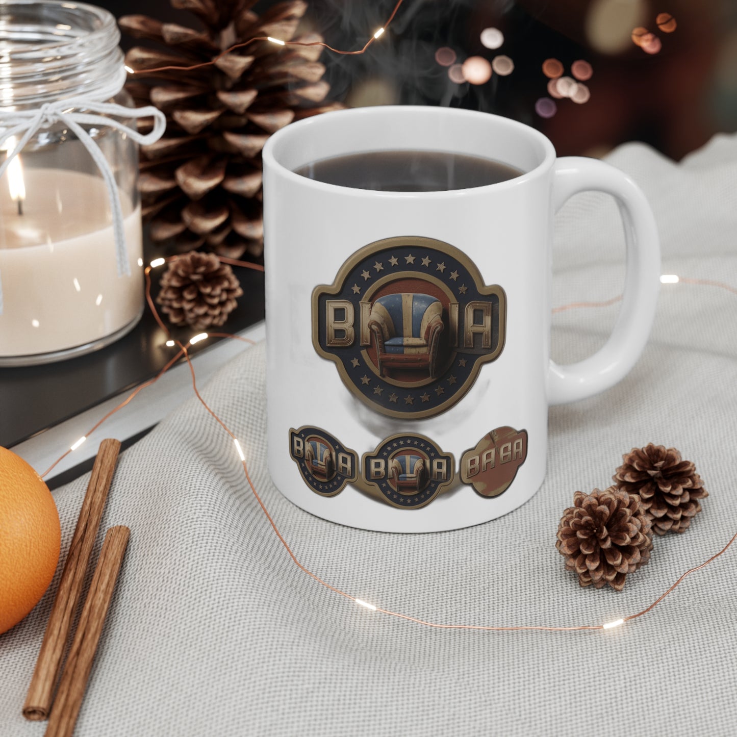 Cozy Since 1776 — Funny Memorial Day , Hoodie & Mug | Patriotic Cozy Aesthetic Gift Coffee Mug