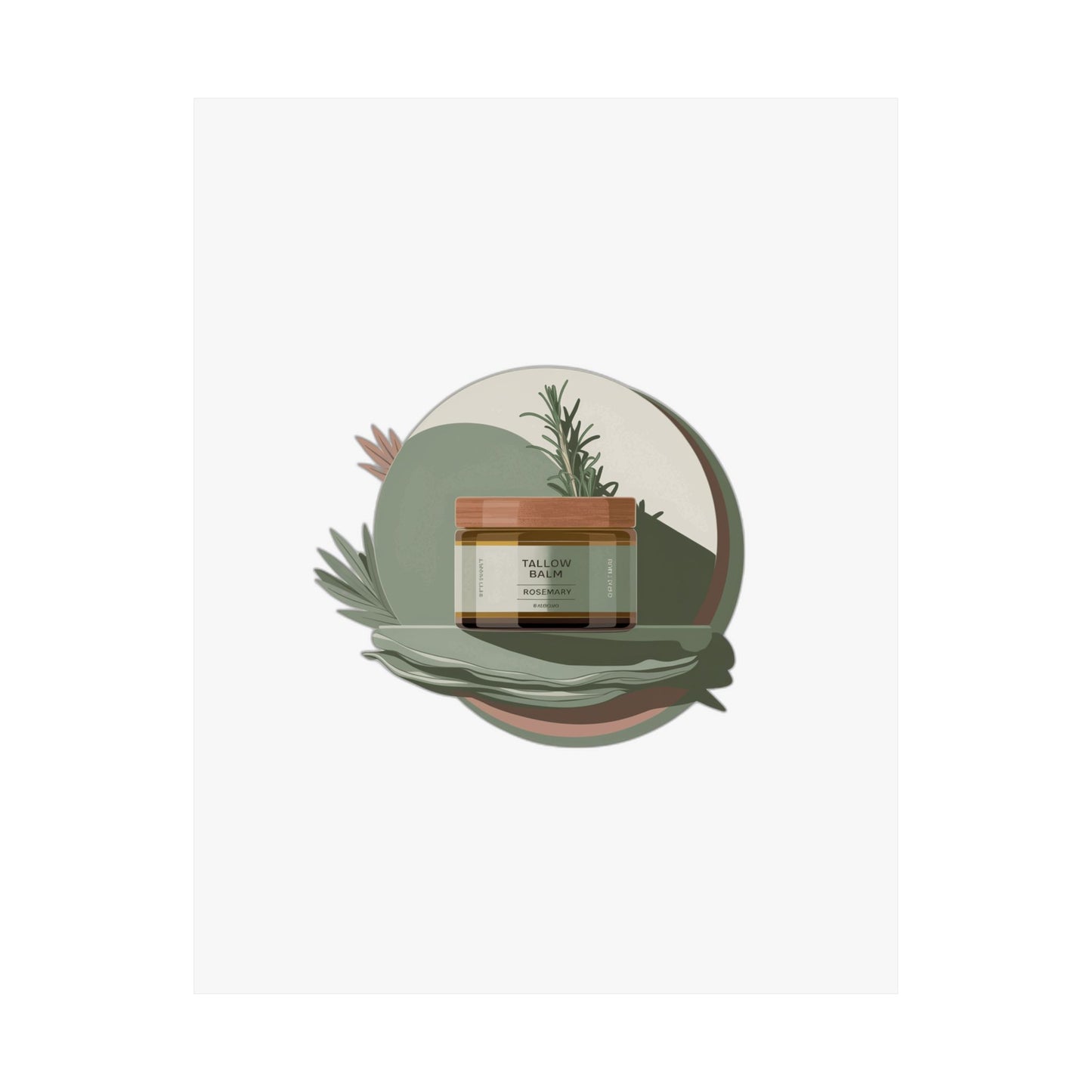 My Hair Ate. And It Was Grass-Fed. — Funny Tallow Hair Clean Beauty Gift for Mom Art Print Poster