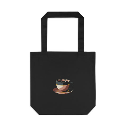 Fueled By Coffee & Quiet Mornings Mug — Cozy Coffee Lover Gift, Mother's Day Mug Tote Bag