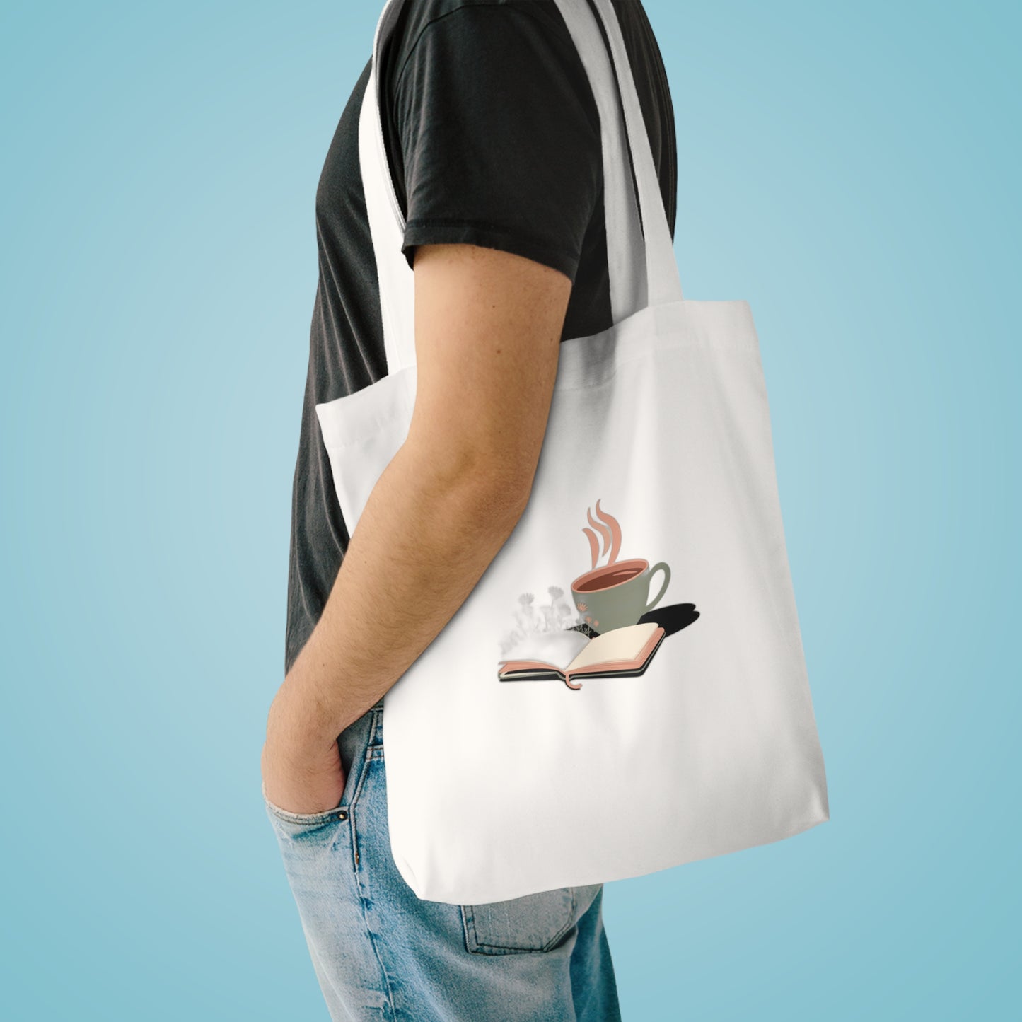 Soft Life No Notifications — Slow Living Aesthetic Gift for Her | Minimalist Lifestyle , Tote & Poster Tote Bag