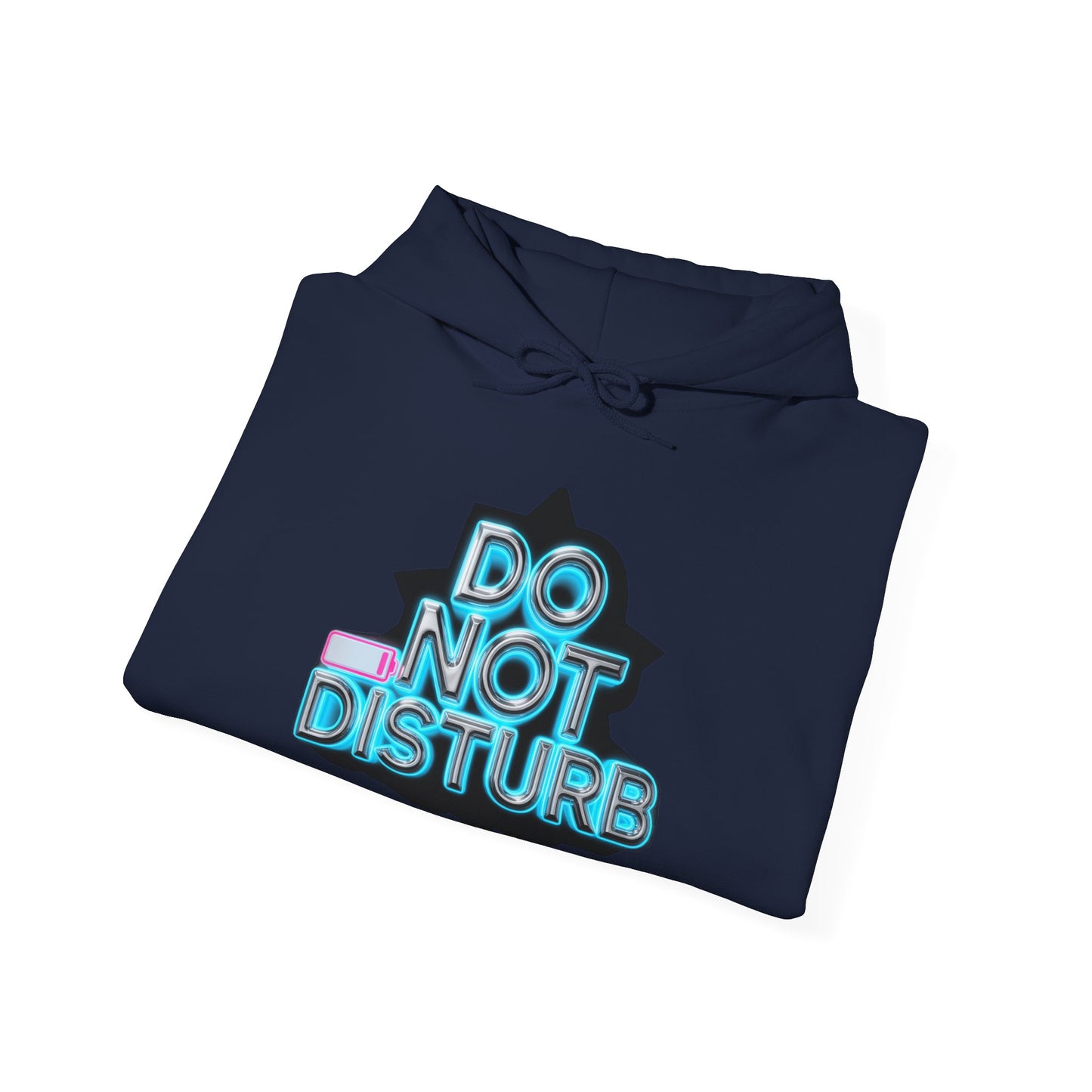 My Social Battery Is At 0% — Do Not Disturb | Funny Introvert Homebody Gift Hoodie