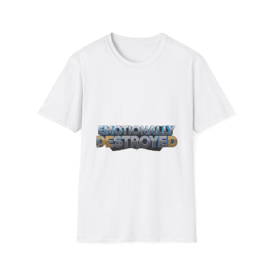 Emotionally Destroyed by Fictional Characters Shirt — Funny BookTok Reader Gift