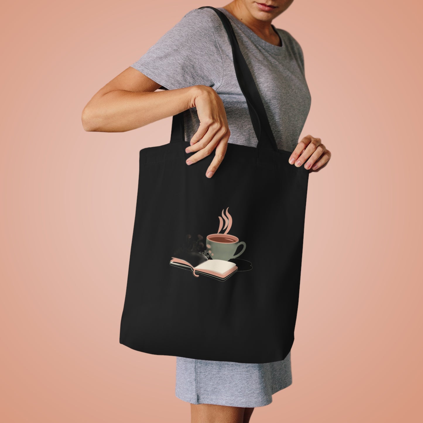 Soft Life No Notifications — Slow Living Aesthetic Gift for Her | Minimalist Lifestyle , Tote & Poster Tote Bag