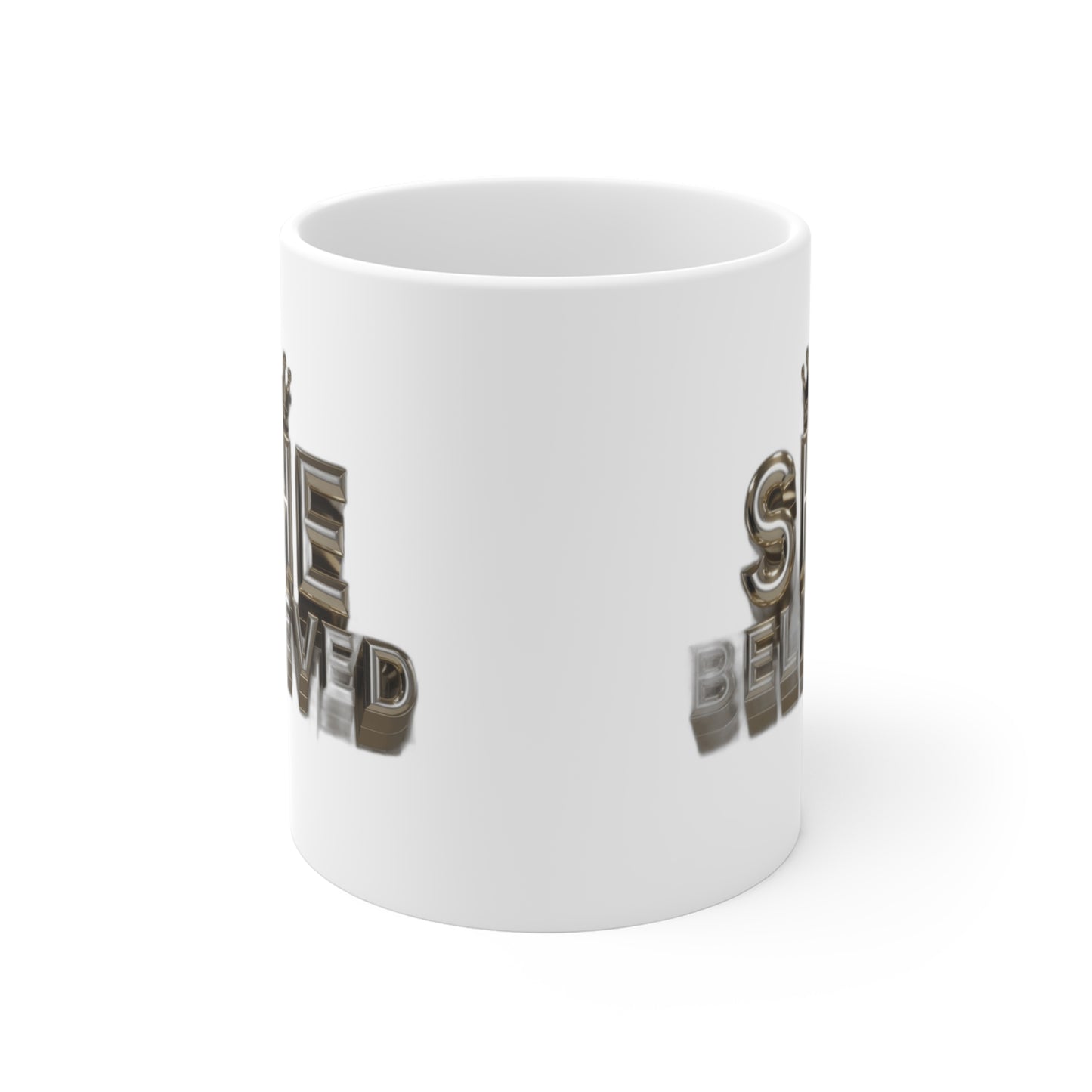 She Believed She Could So She Did — Motivational Mom Gift | Mother's Day , Mug & More Coffee Mug