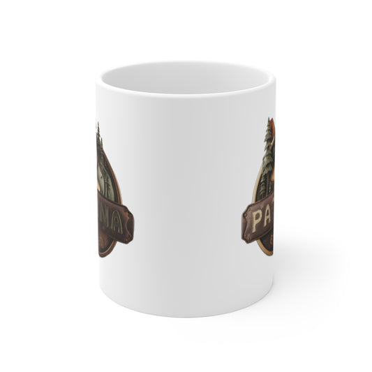 My Therapy Has Roots — Forest Walk Gift for Hiking Mom | Nature Lover Coffee Mug