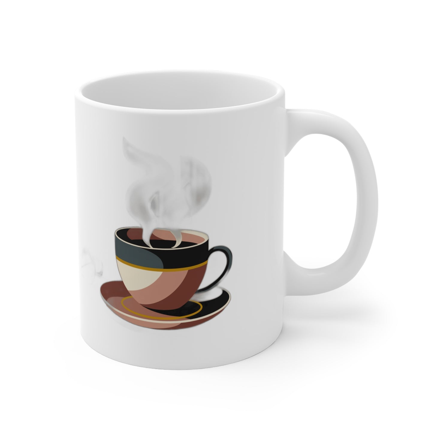 Fueled By Coffee & Quiet Mornings Mug — Cozy Coffee Lover Gift, Mother's Day Mug Coffee Mug