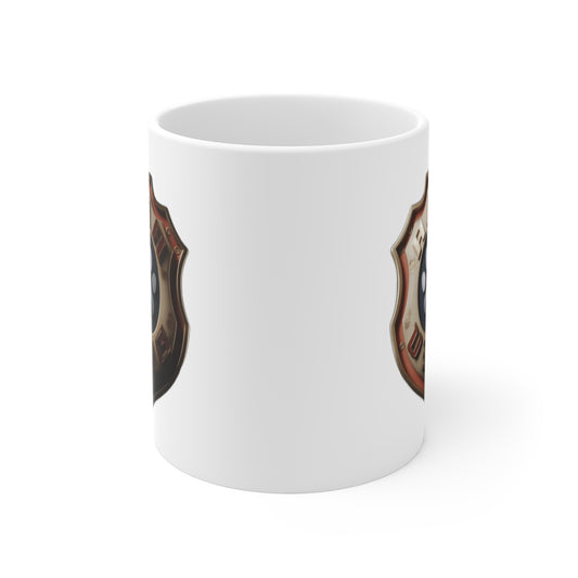Dog Mom. Proud. Patriotic. Paw-triotic. — Memorial Day Dog Mom Gift Coffee Mug