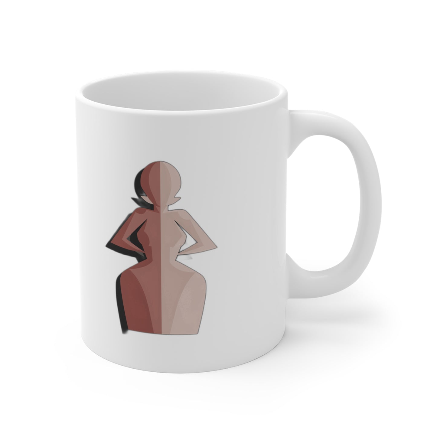 Soft Heart Steel Spine — Minimalist Motivational Gift for Mom | Empowering Women's Apparel & Decor Coffee Mug
