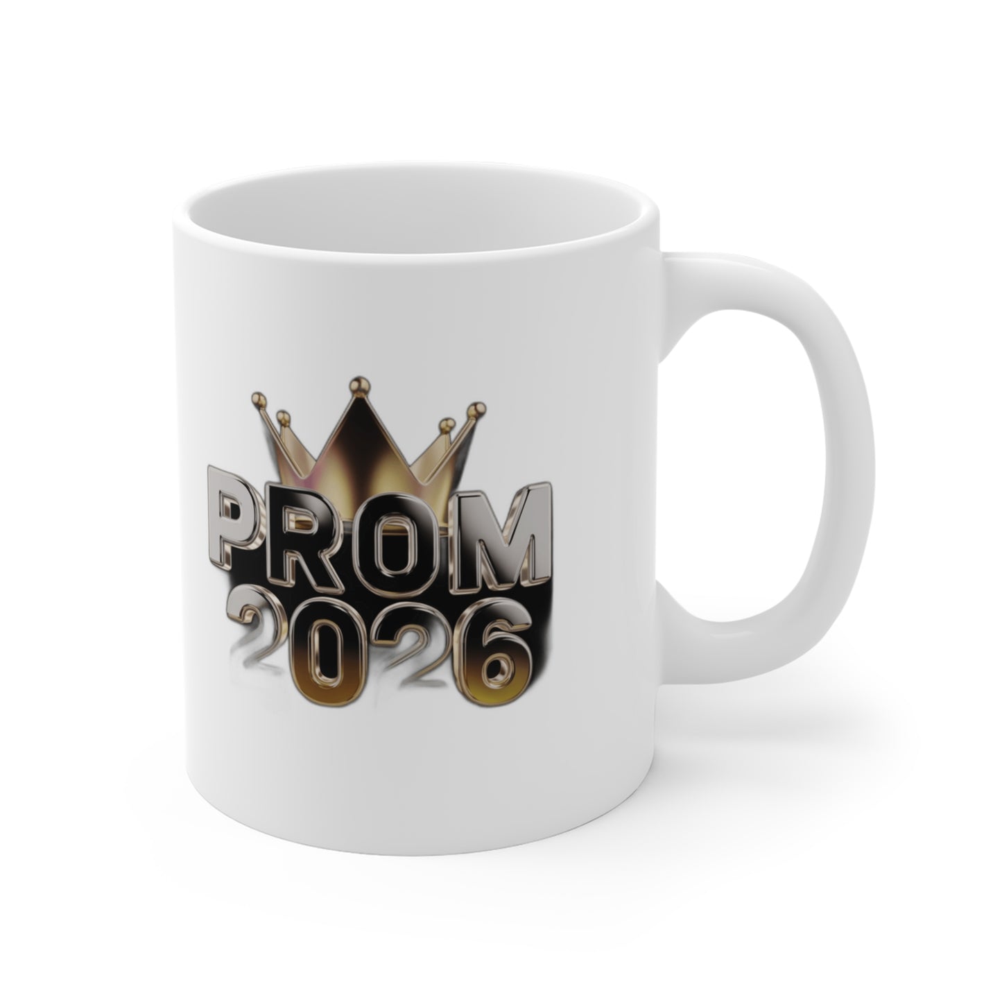 Glowed Up & Showed Up Prom 2026  | Class of 2026 Prom Night Gift Coffee Mug