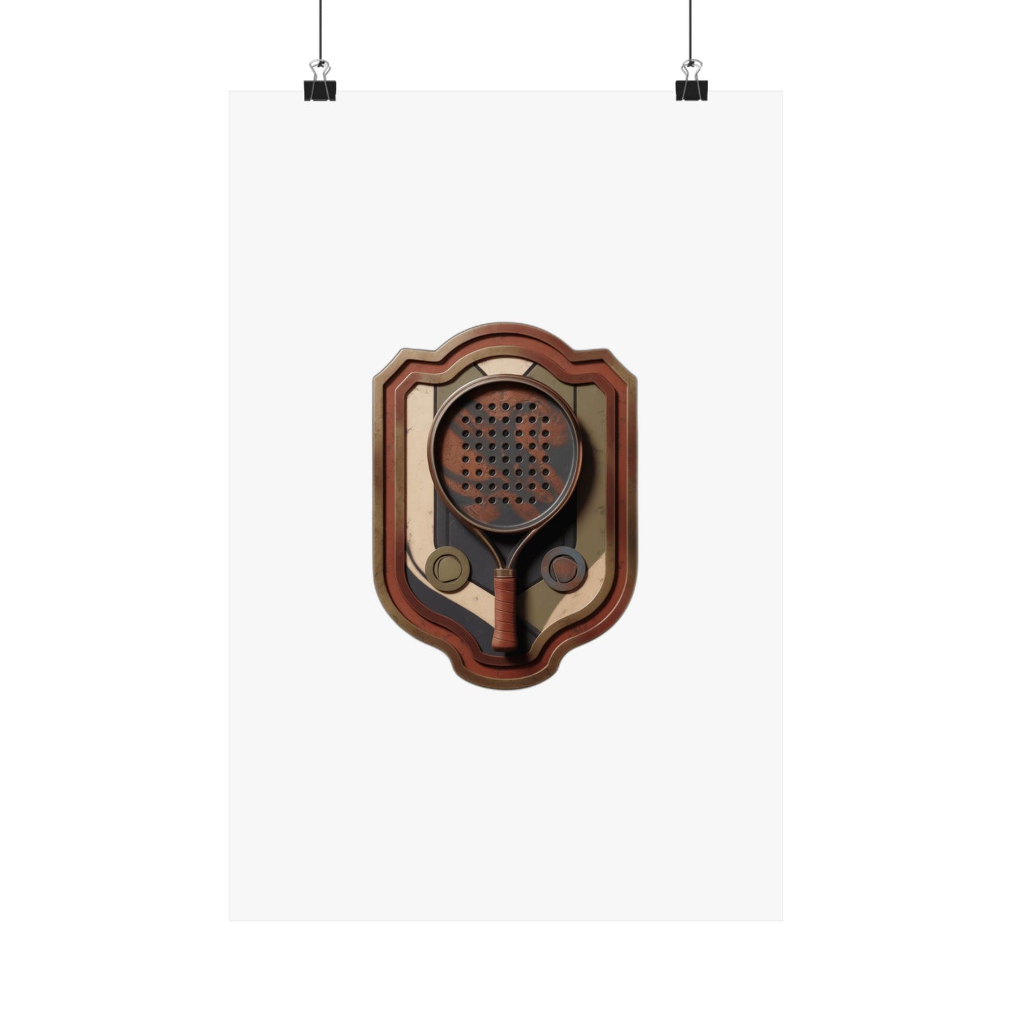 Padel Is My Cardio  — Funny Padel Player Gift, Padel Mom Tshirt, Padel Lover Gift Idea Art Print Poster