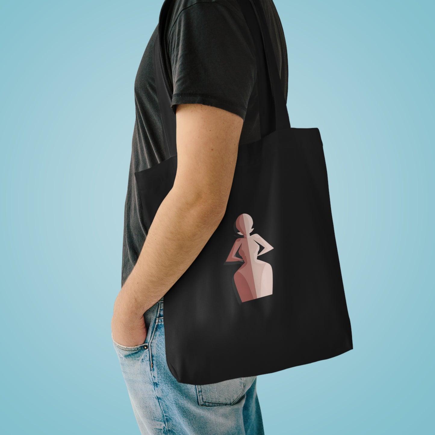 Soft Heart Steel Spine — Minimalist Motivational Gift for Mom | Empowering Women's Apparel & Decor Tote Bag