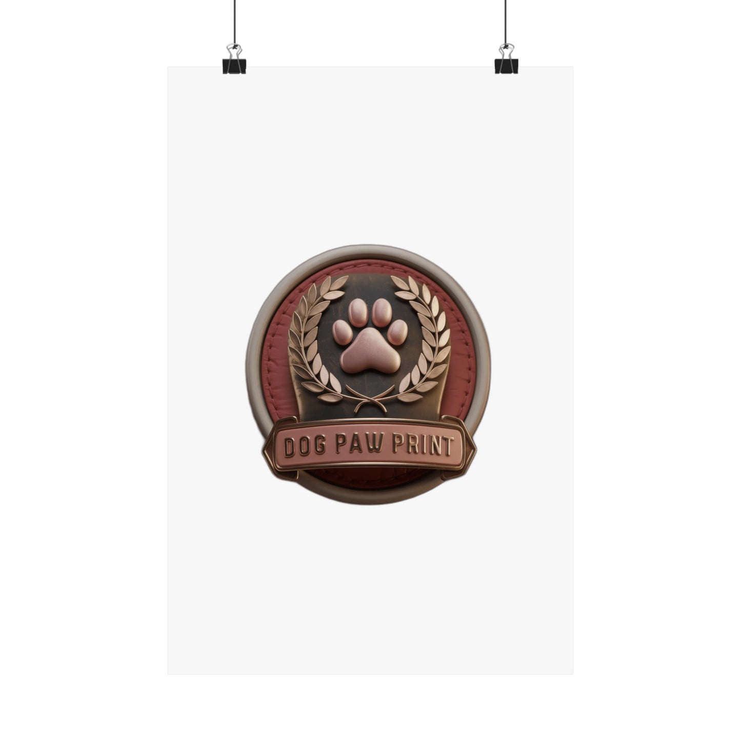 My Kids Have Paws — Dog Mom Gift  | Mother's Day Tee for Fur Moms Art Print Poster